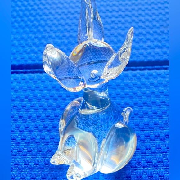 CRYSTAL GREAT DANE DOG VINTAGE EXCELLENT CONDITION LIKE NEW 6 3/8” TALL - Picture 1 of 10